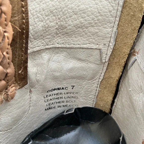 Freebird Brown Leather Boots with Stud Accents - Picture 5 of 8